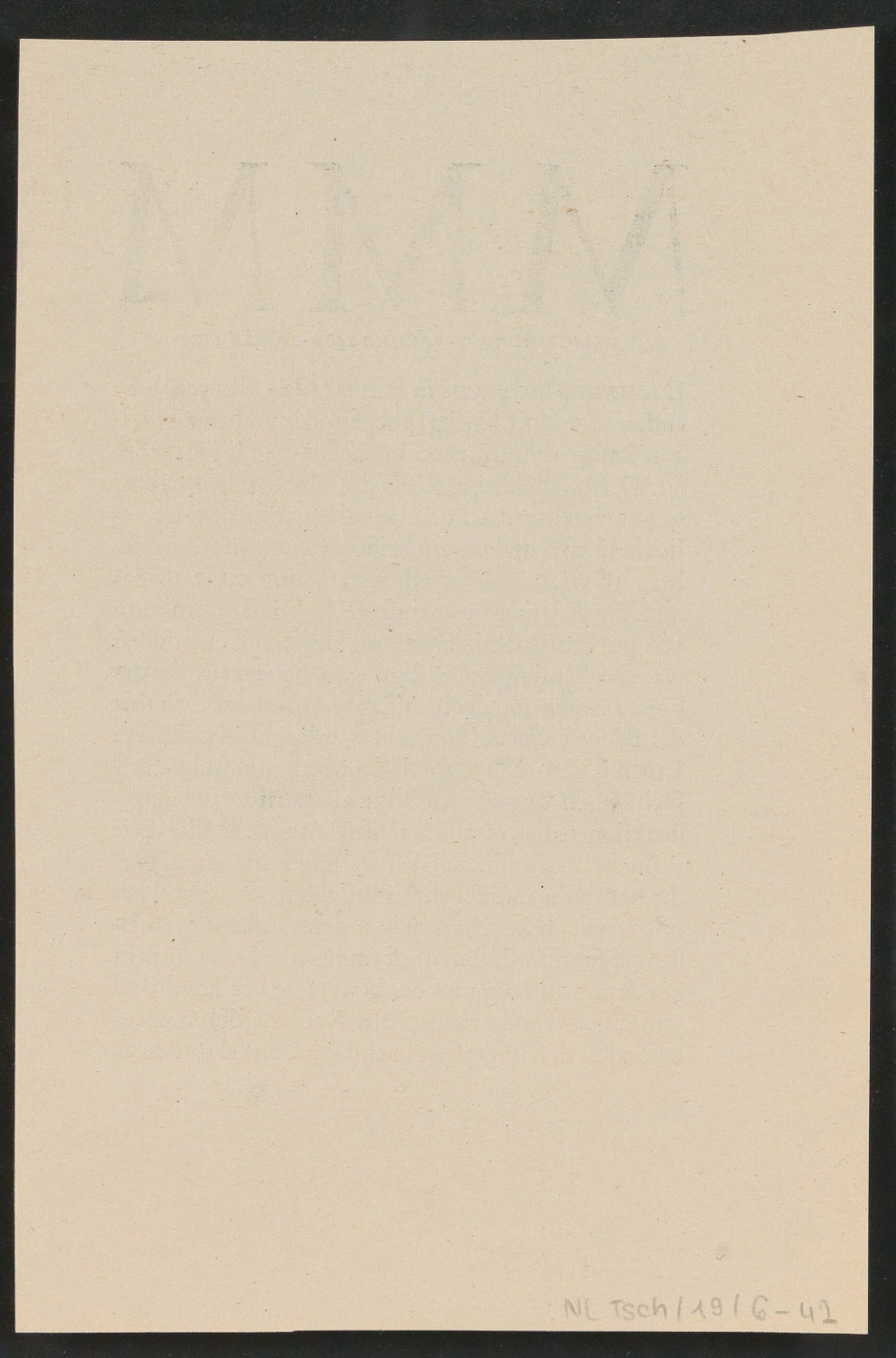 Mappe mit Arbeitsmaterial zu Das Alphabet des Damianus Moyllus — Blatt 84