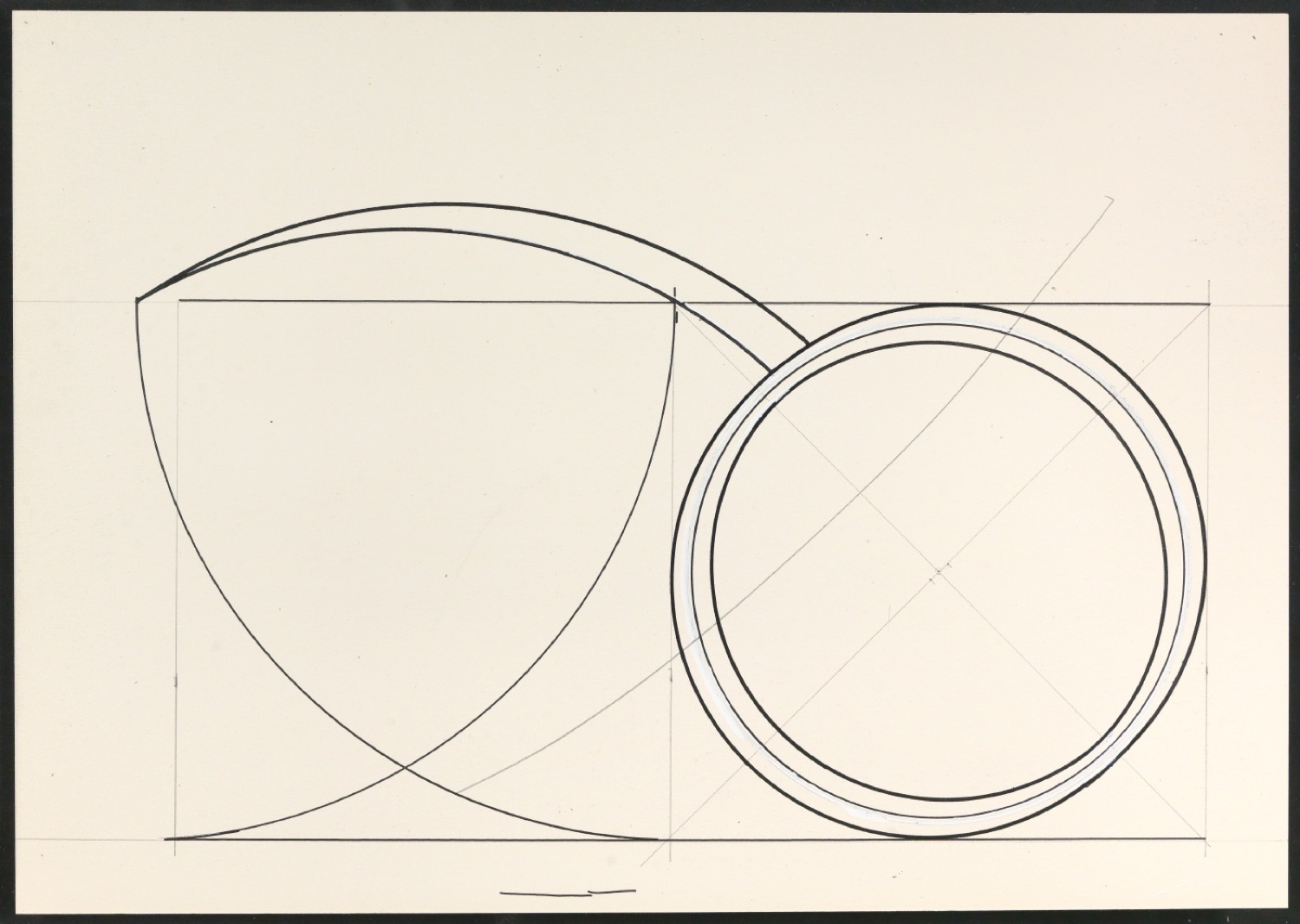 Mappe Erste Stufen für die Gestaltung von Das Alphabet des Damianus Moyllus — Blatt 35