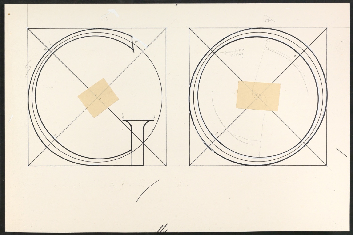 Mappe Erste Stufen für die Gestaltung von Das Alphabet des Damianus Moyllus — Blatt 39