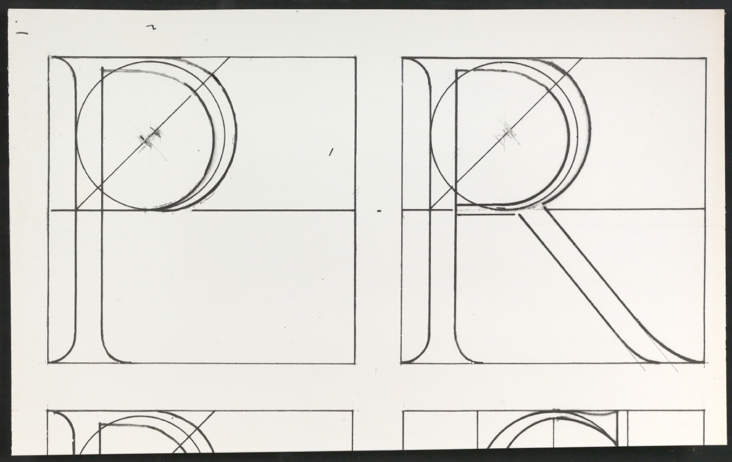Mappe Erste Stufen für die Gestaltung von Das Alphabet des Damianus Moyllus — Blatt 45
