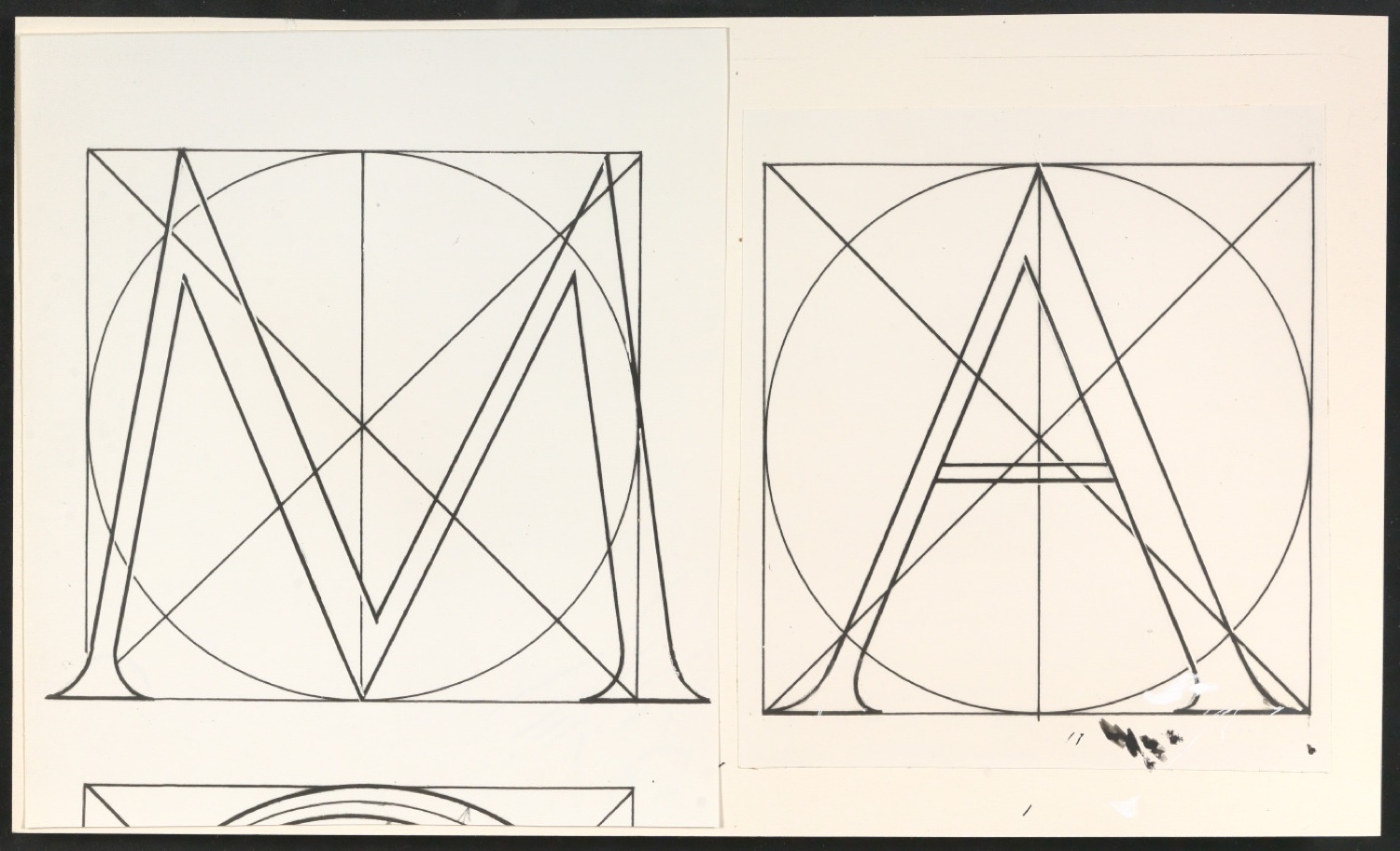 Mappe Erste Stufen für die Gestaltung von Das Alphabet des Damianus Moyllus — Blatt 49