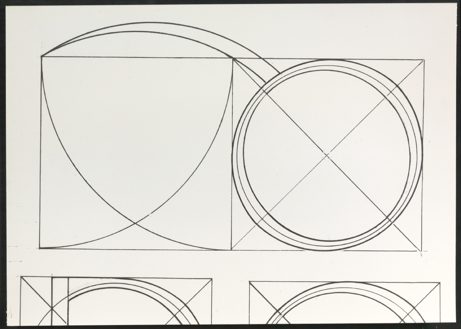 Mappe Erste Stufen für die Gestaltung von Das Alphabet des Damianus Moyllus — Blatt 53