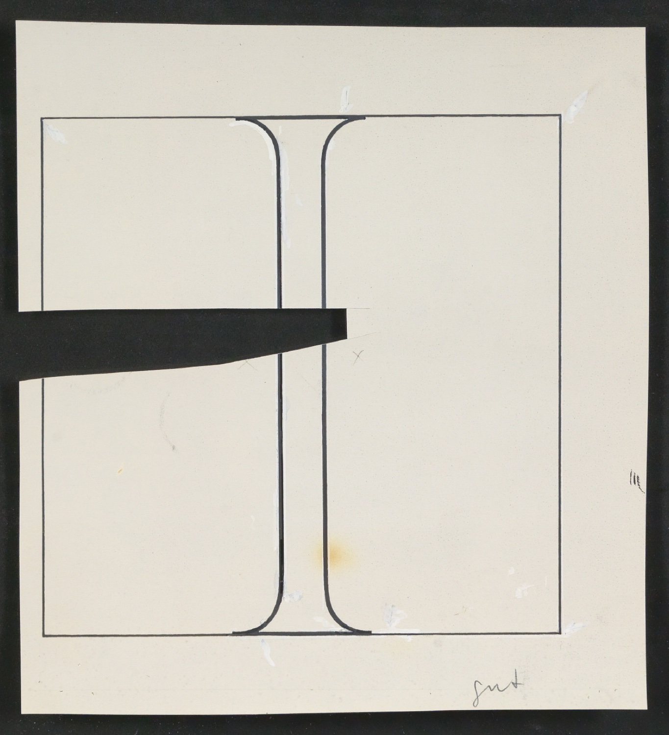 Montierte Skizzen für die Illustrationen von Das Alphabet des Damianus Moyllus — Blatt 19
