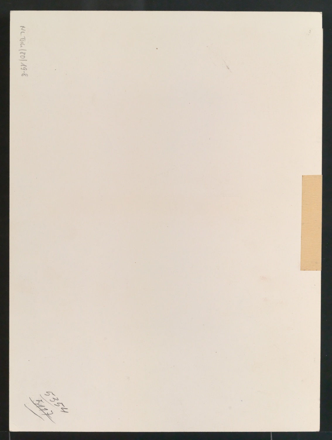 Mappe mit Vorarbeiten zu Werke und Aufsätze über El Lissitzky (1890-1941) — Blatt 17