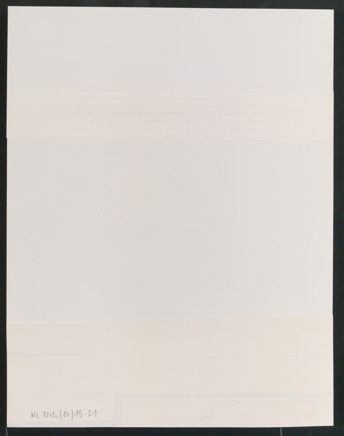 Mappe mit Vorarbeiten zu Werke und Aufsätze über El Lissitzky (1890-1941) — Blatt 61