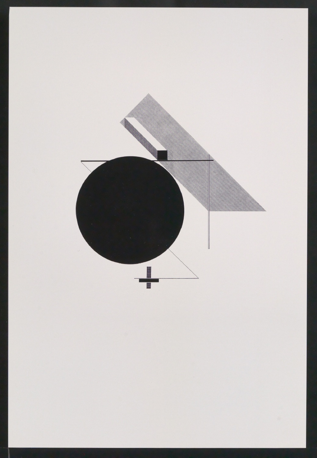 Mappe mit Vorarbeiten zu Werke und Aufsätze über El Lissitzky (1890-1941) — Blatt 72