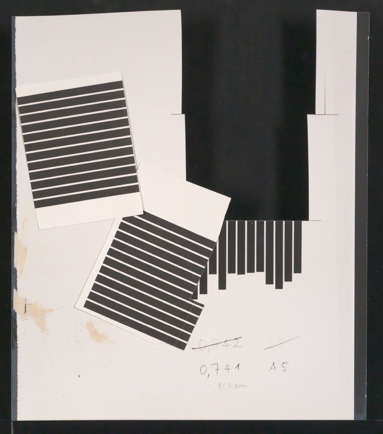 Mappe mit Vorarbeiten zu Werke und Aufsätze über El Lissitzky (1890-1941) — Blatt 90