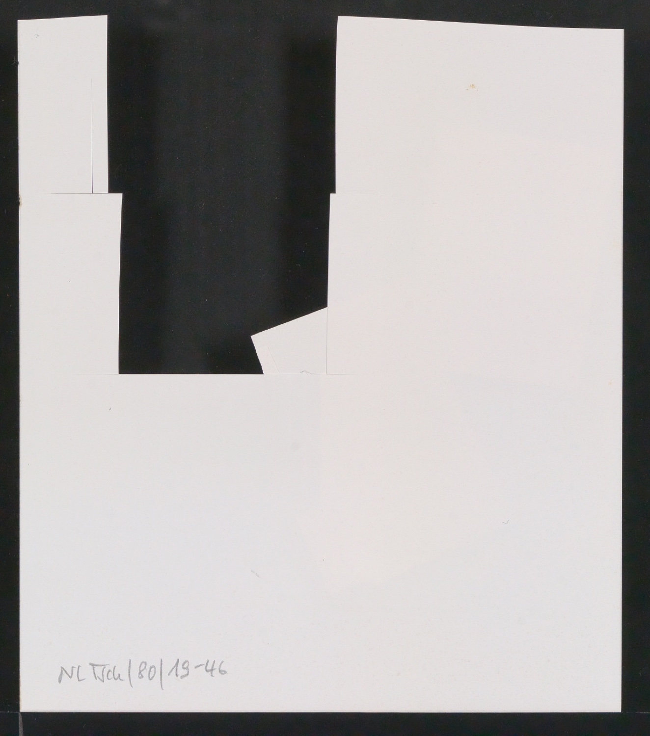 Mappe mit Vorarbeiten zu Werke und Aufsätze über El Lissitzky (1890-1941) — Blatt 91