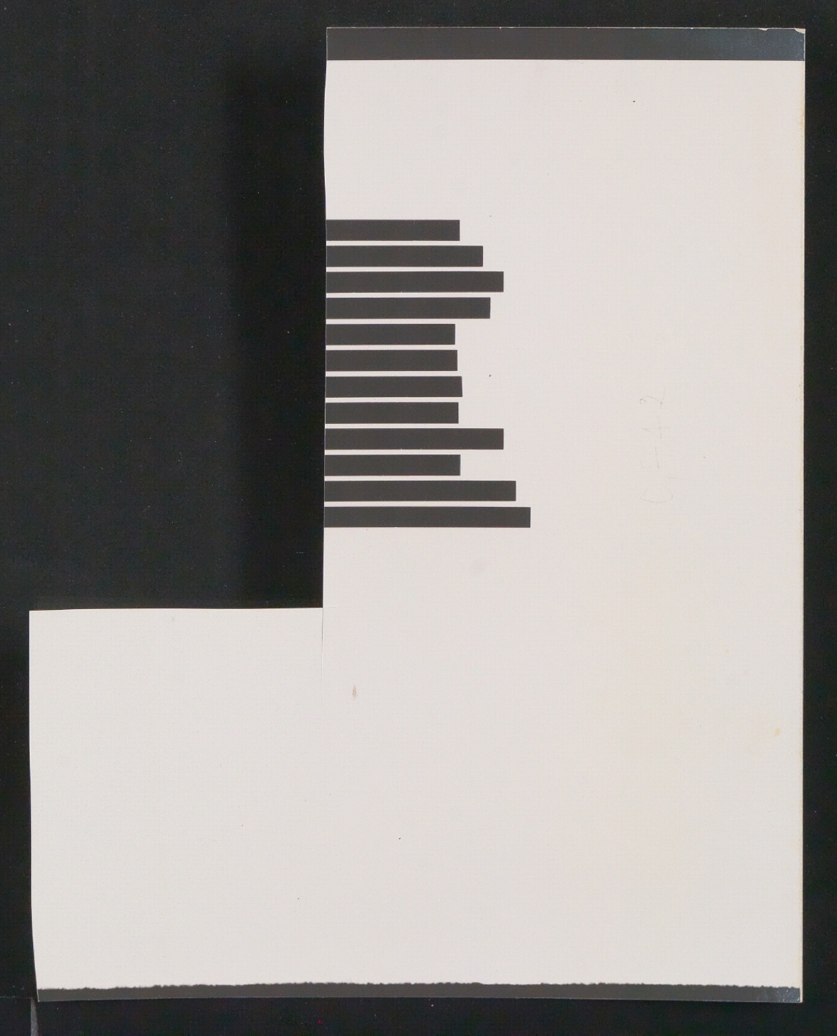 Mappe mit Vorarbeiten zu Werke und Aufsätze über El Lissitzky (1890-1941) — Blatt 92