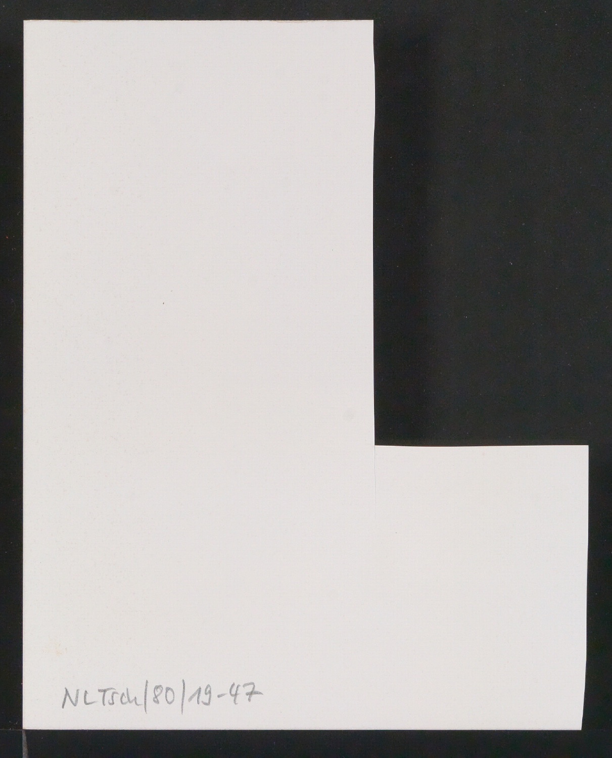 Mappe mit Vorarbeiten zu Werke und Aufsätze über El Lissitzky (1890-1941) — Blatt 93