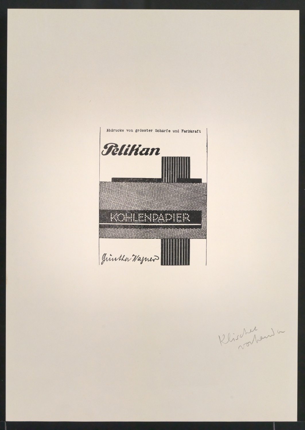 Mappe mit Vorarbeiten zu Werke und Aufsätze über El Lissitzky (1890-1941) — Blatt 100