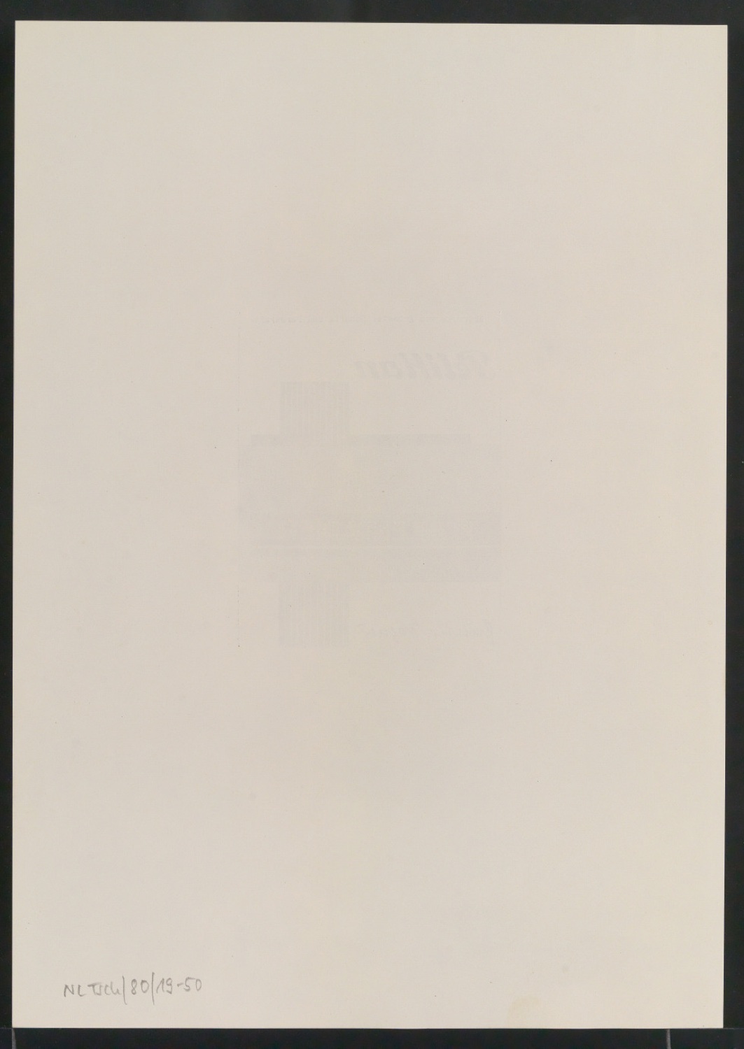 Mappe mit Vorarbeiten zu Werke und Aufsätze über El Lissitzky (1890-1941) — Blatt 101
