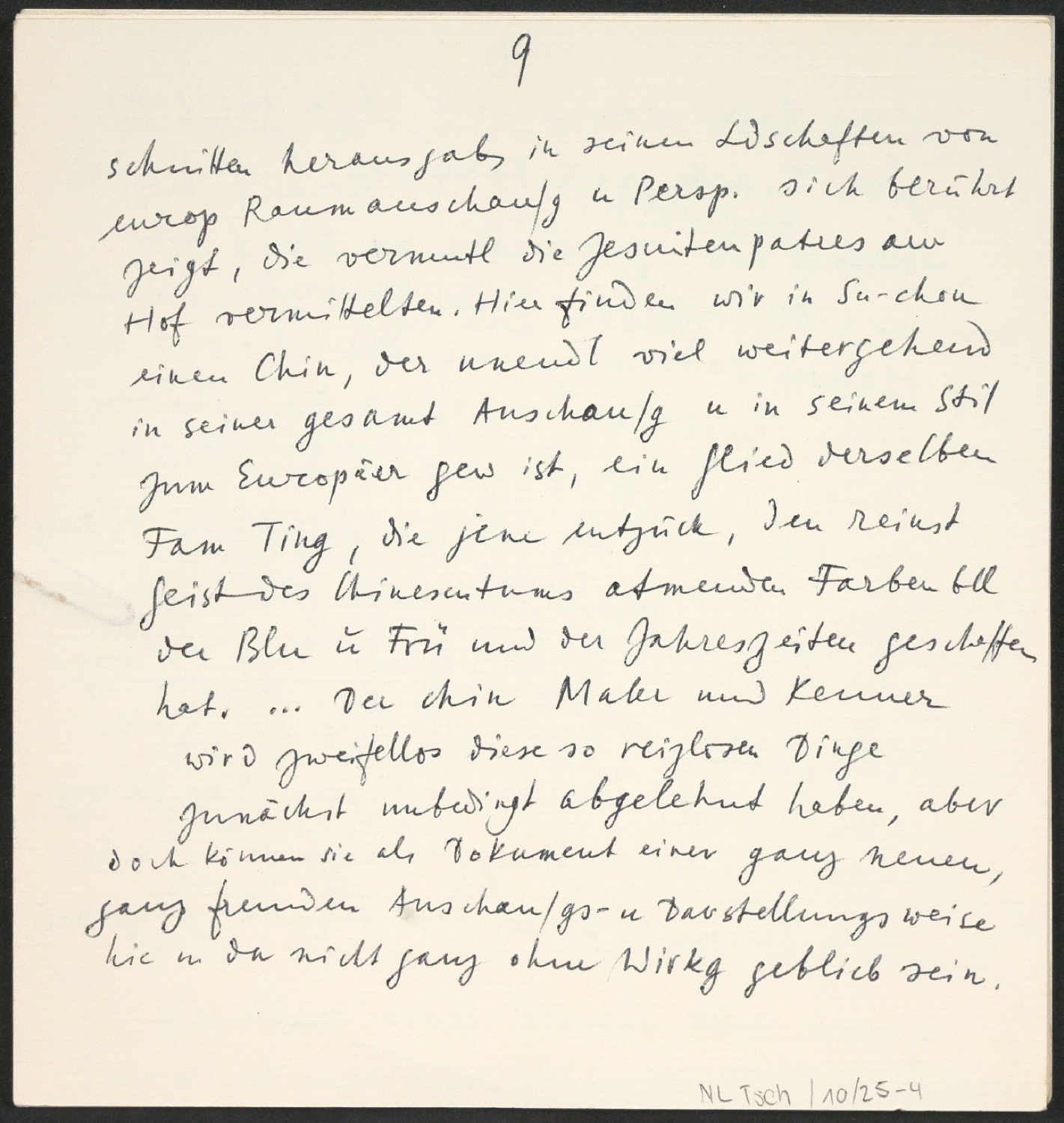 Arbeitsnotizen zu In Su-Chou um 1740: 15 Ku-Su-Drucke — Blatt 8