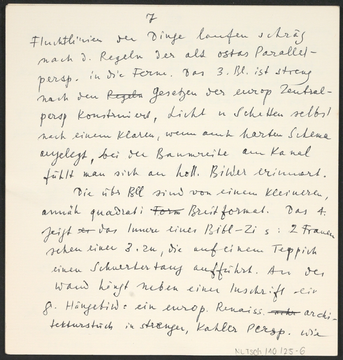 Arbeitsnotizen zu In Su-Chou um 1740: 15 Ku-Su-Drucke — Blatt 12