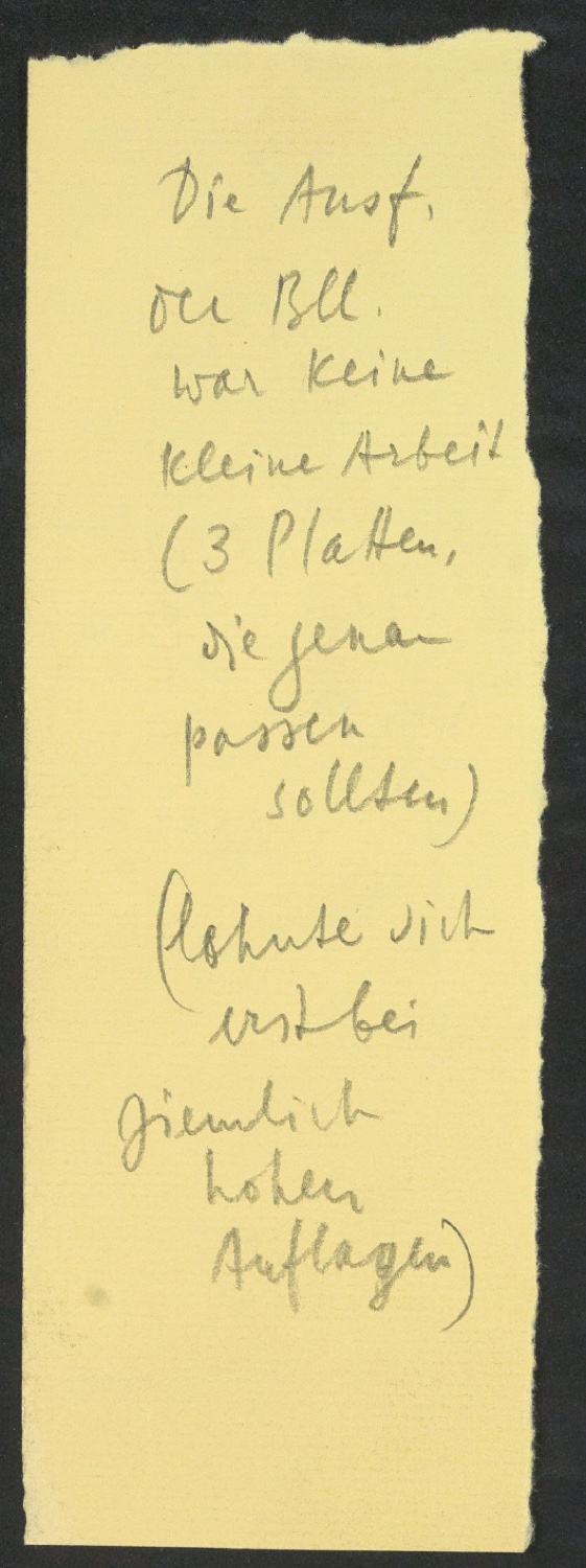 Arbeitsnotizen zu In Su-Chou um 1740: 15 Ku-Su-Drucke — Blatt 83