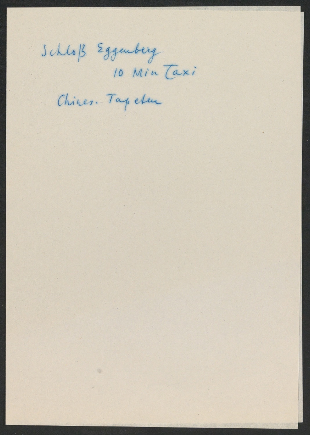 Arbeitsnotizen zu In Su-Chou um 1740: 15 Ku-Su-Drucke — Blatt 89