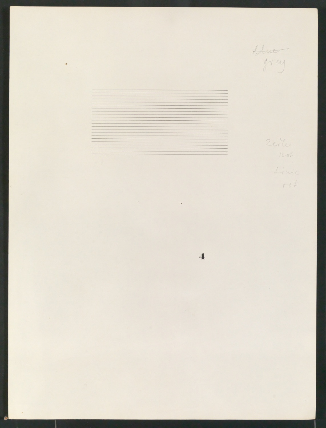 Arbeitsmaterial für Asymmetric Typography und Die unsymmetrische Satzweise — Blatt 19