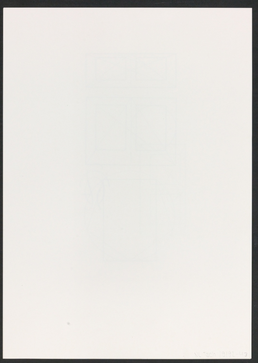 Klischeeabzüge der Illustrationen für Ausgewählte Aufsätze über Fragen der Gestalt des Buches und der Typographie — Blatt 2