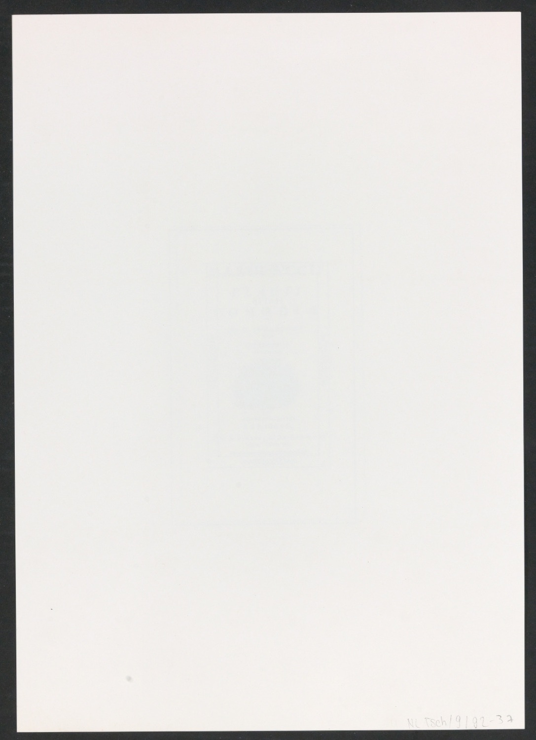 Klischeeabzüge der Illustrationen für Ausgewählte Aufsätze über Fragen der Gestalt des Buches und der Typographie — Blatt 4