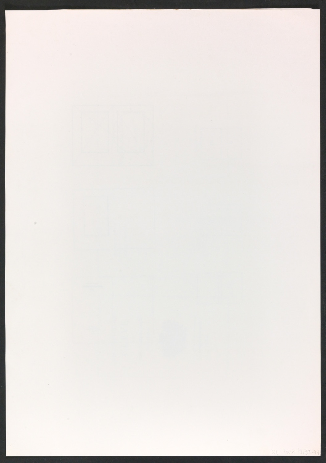 Klischeeabzüge der Illustrationen für Ausgewählte Aufsätze über Fragen der Gestalt des Buches und der Typographie — Blatt 12