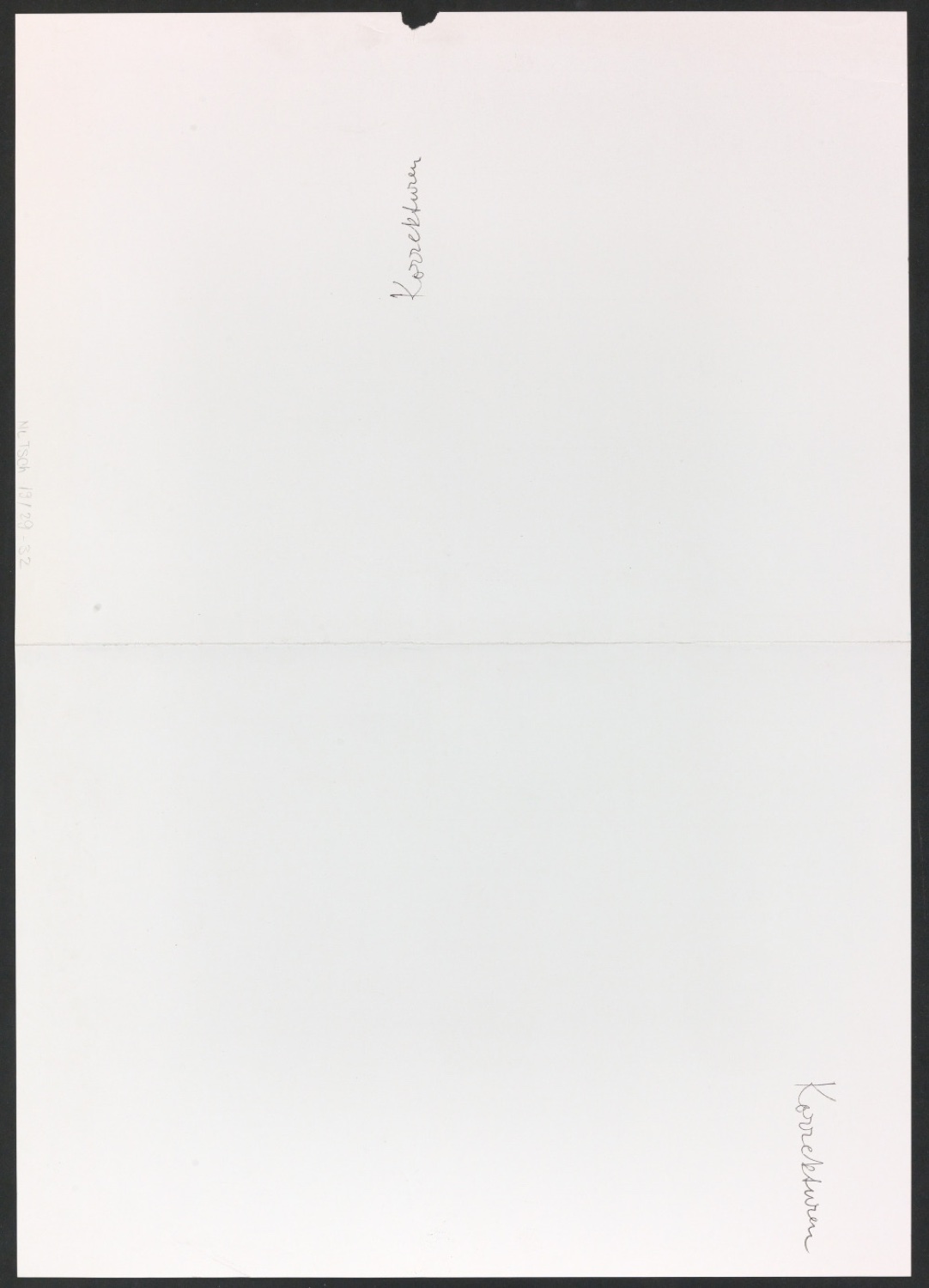 Korrigierte Klischeeabzüge der Illustrationen für Ausgewählte Aufsätze über Fragen der Gestalt des Buches und der Typographie — Blatt 10