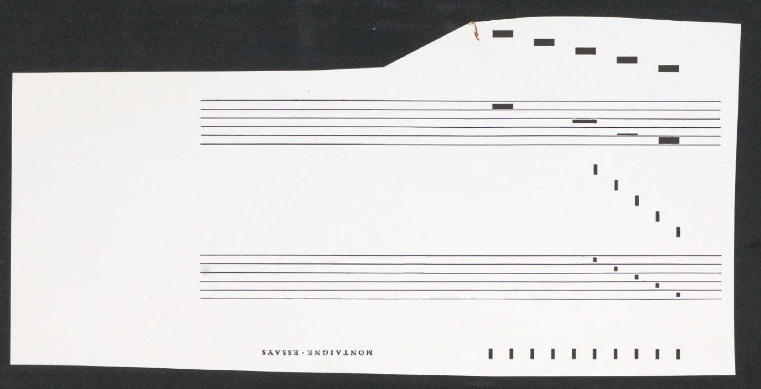 Klischeeabzüge der Illustrationen für Ausgewählte Aufsätze über Fragen der Gestalt des Buches und der Typographie — Blatt 7