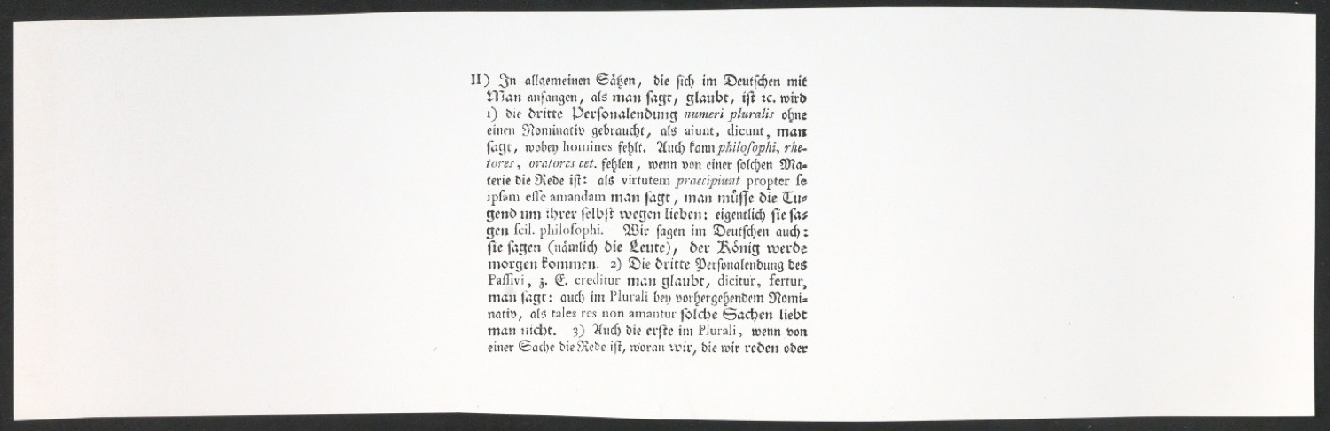 Klischeeabzüge der Illustrationen für Ausgewählte Aufsätze über Fragen der Gestalt des Buches und der Typographie — Blatt 25