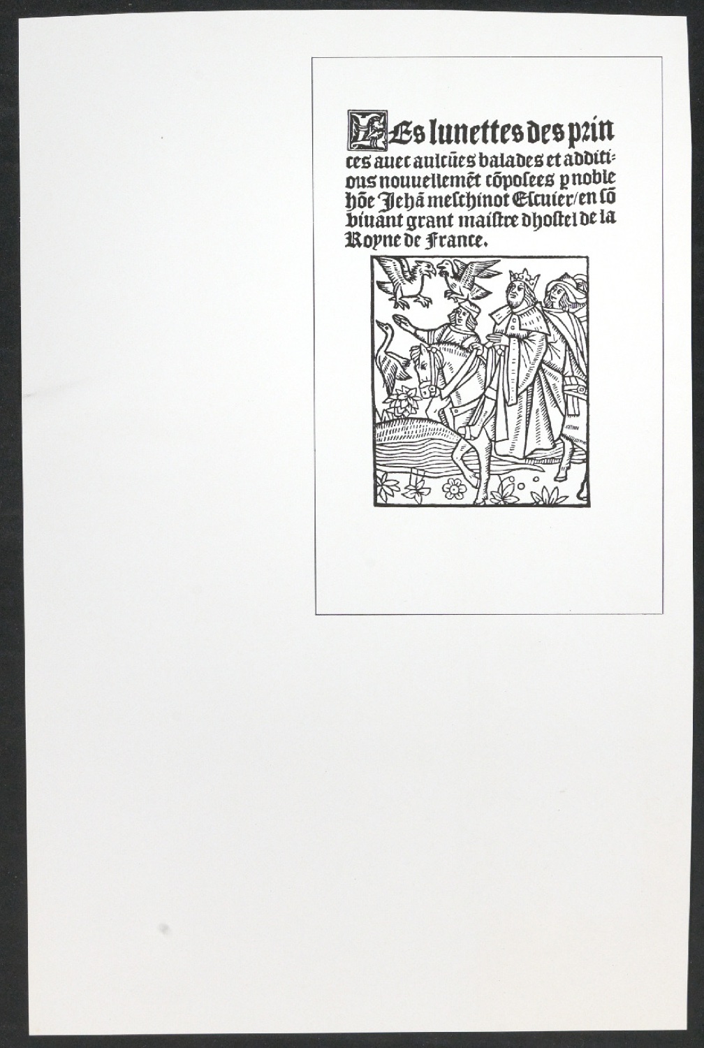 Klischeeabzüge der Illustrationen für Ausgewählte Aufsätze über Fragen der Gestalt des Buches und der Typographie — Blatt 27