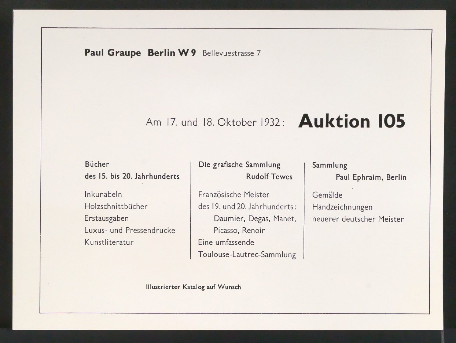 Konvolut Arbeitsmaterial zu Asymmetric Typography — Blatt 5