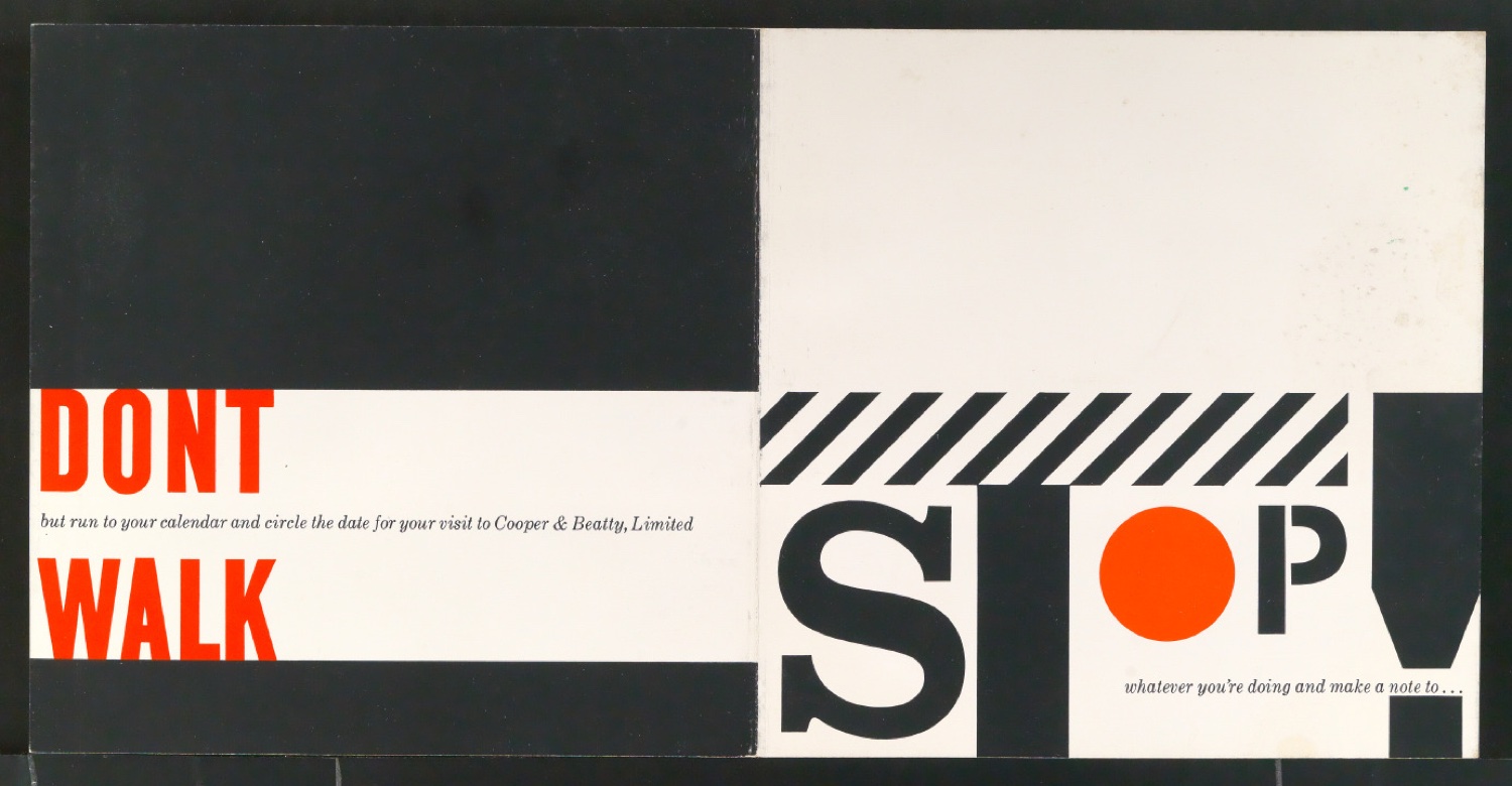 Konvolut Arbeitsmaterial zu Asymmetric Typography — Blatt 11