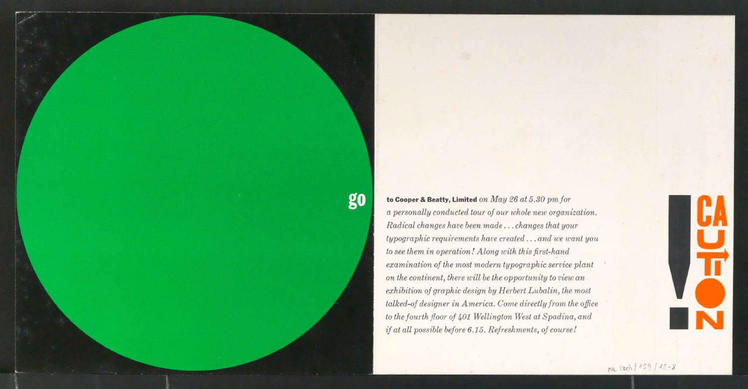 Konvolut Arbeitsmaterial zu Asymmetric Typography — Blatt 12