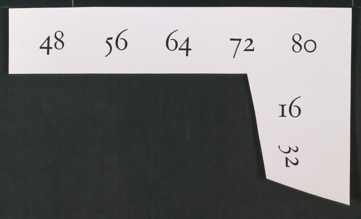 Fotokopien von Sabon-Entwürfen, Skizzen und korrigierte Ausschnitte aus Reproduktionen der Sabon — Blatt 37