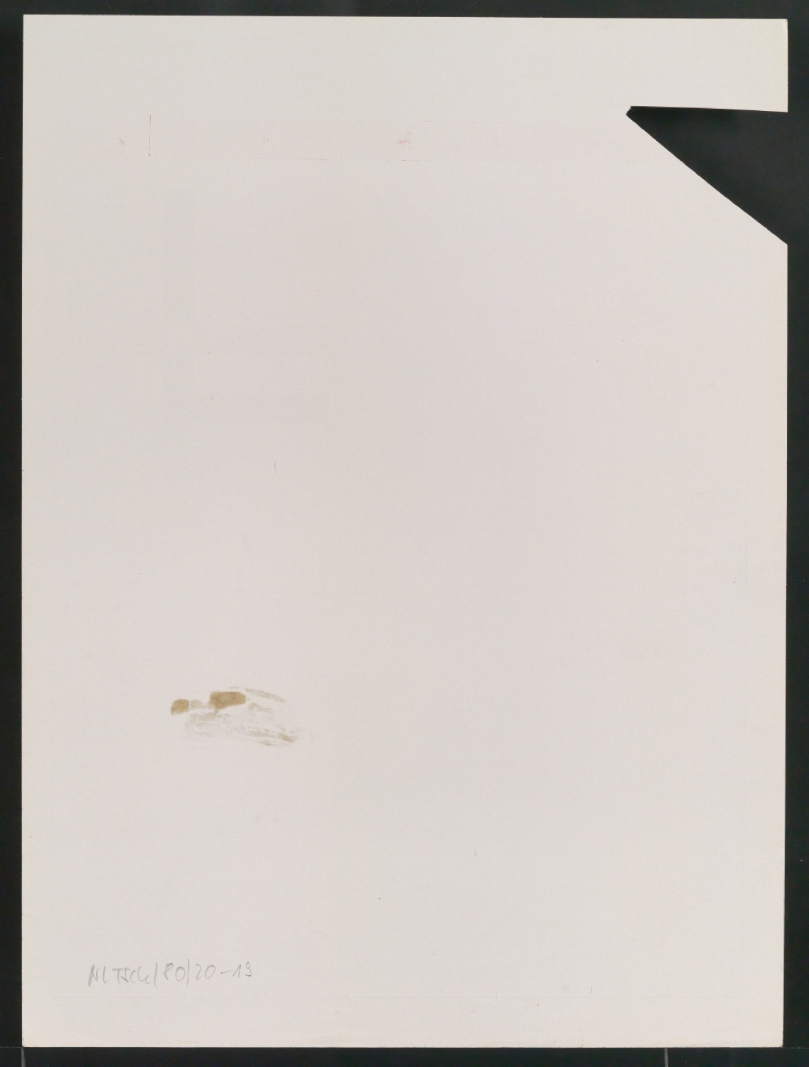 Klischeeabzüge, Probedrucke und Vorarbeiten für verschiedene Artikel und Abbildungen über El Lissitzky — Blatt 40
