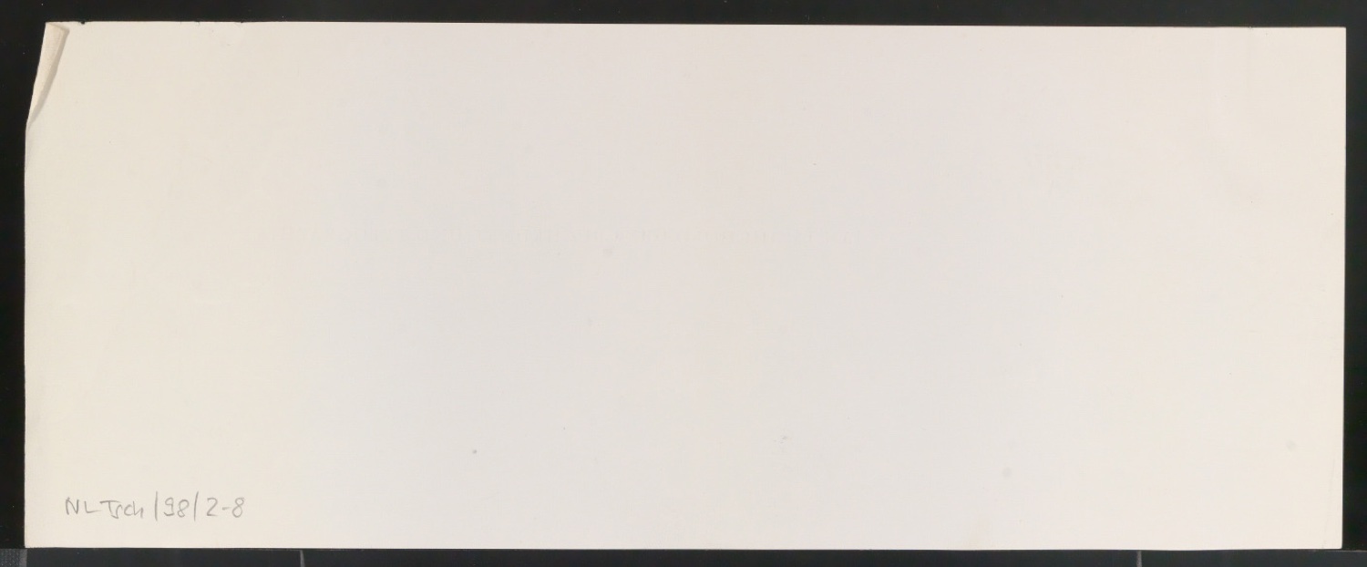 Notizen und Probedrucke von Titelzeile für Über Buchkunst und Typographie — Blatt 16