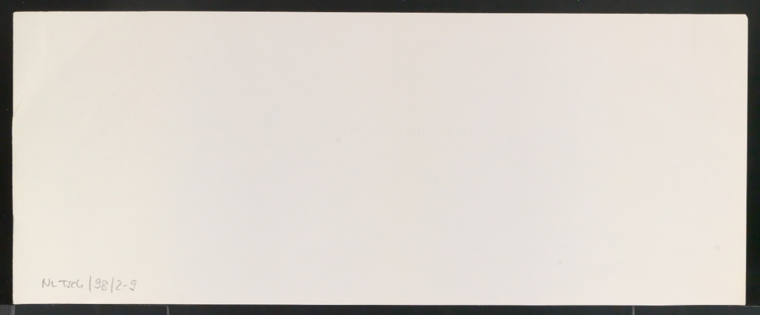 Notizen und Probedrucke von Titelzeile für Über Buchkunst und Typographie — Blatt 18