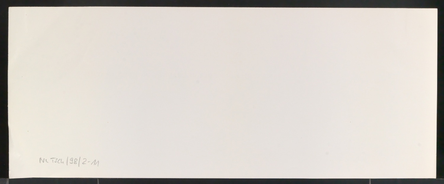 Notizen und Probedrucke von Titelzeile für Über Buchkunst und Typographie — Blatt 22