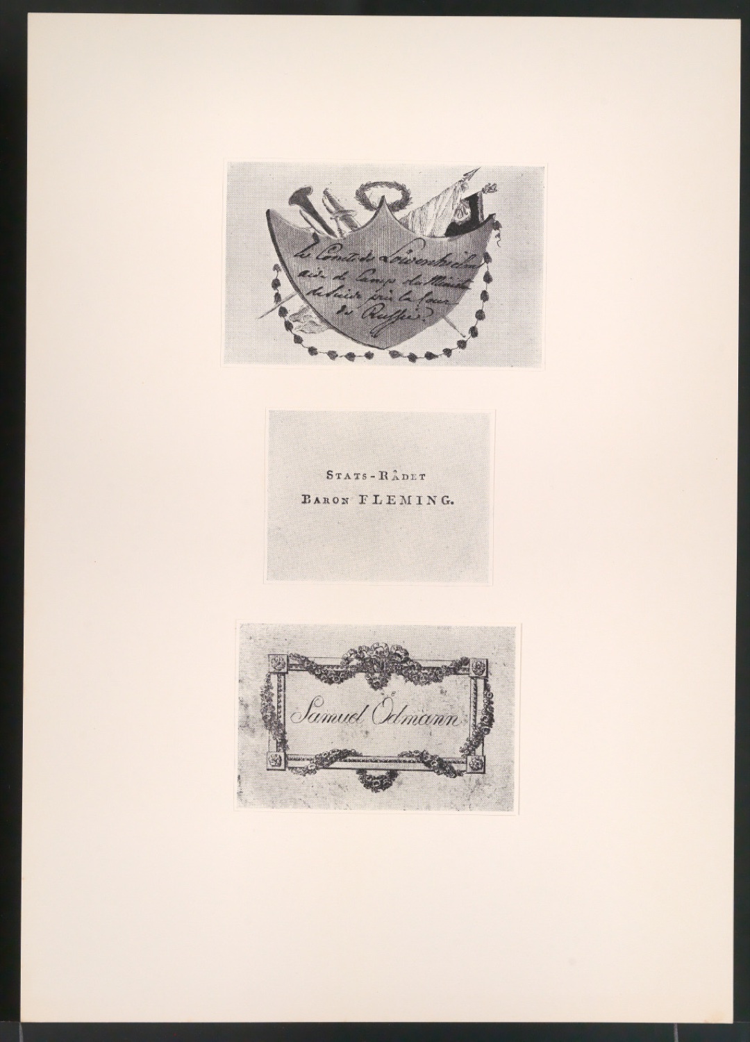 Gesammelte Beispiele für Illustrationen von Gelegenheitsdrucksachen aus fünf Jahrhunderten — Blatt 5