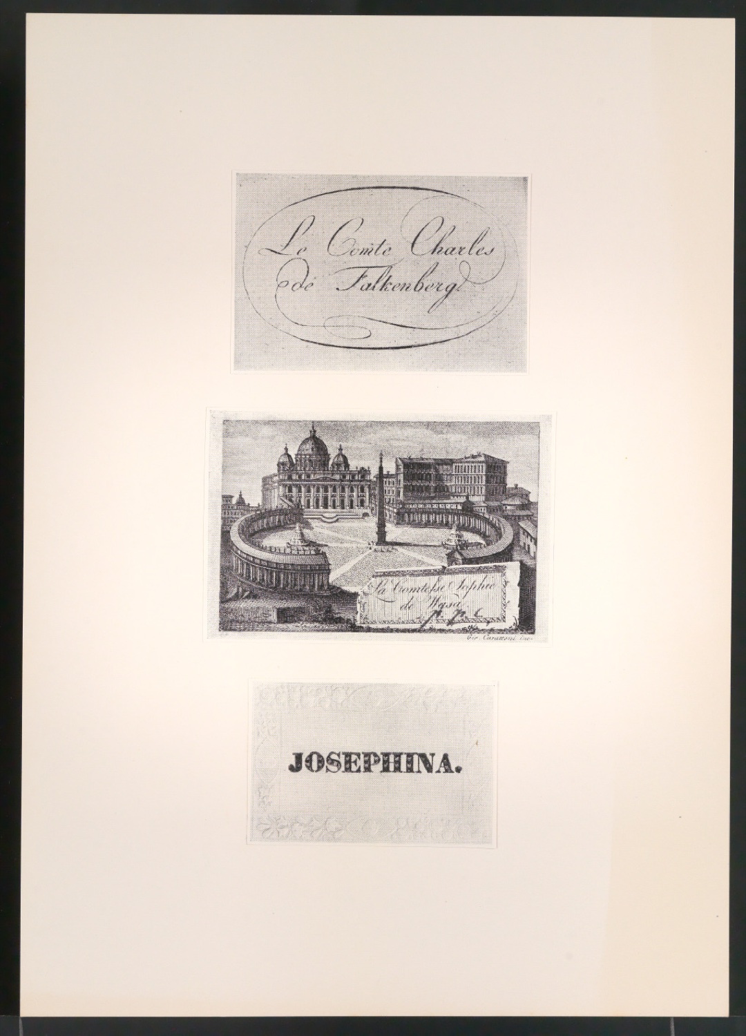 Gesammelte Beispiele für Illustrationen von Gelegenheitsdrucksachen aus fünf Jahrhunderten — Blatt 9