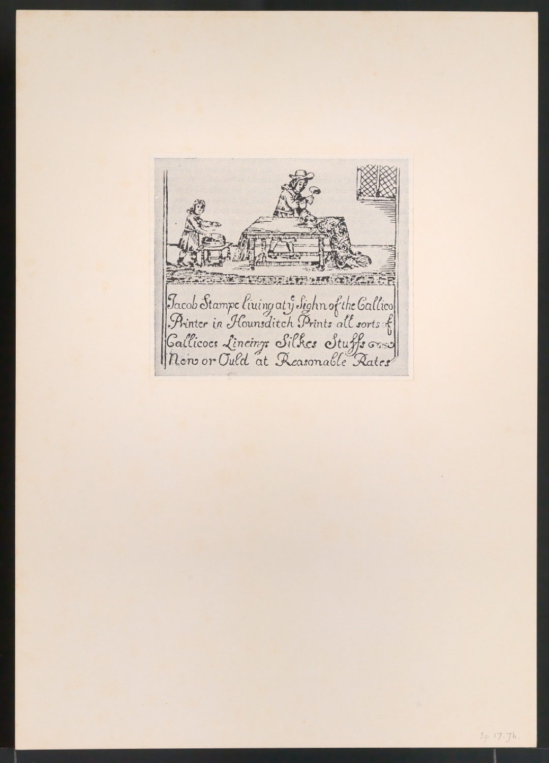 Gesammelte Beispiele für Illustrationen von Gelegenheitsdrucksachen aus fünf Jahrhunderten — Blatt 19