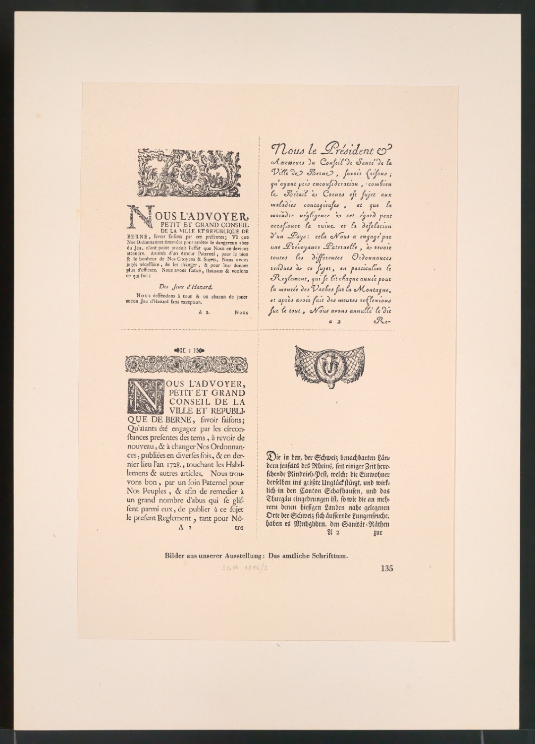 Gesammelte Beispiele für Illustrationen von Gelegenheitsdrucksachen aus fünf Jahrhunderten — Blatt 33