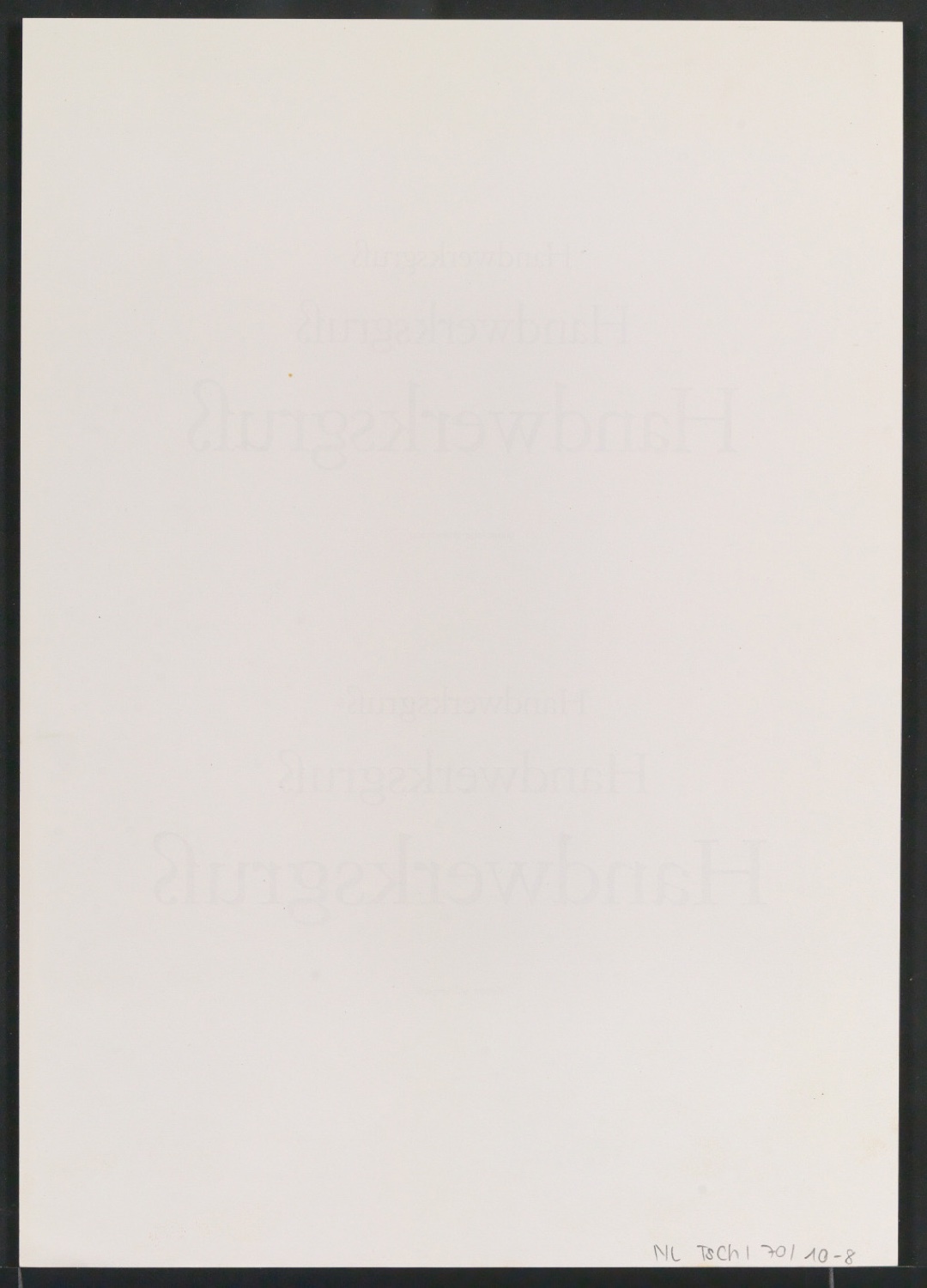 Fotokopien von Sabon-Entwürfen, Probedrucke der Sabon und Reproduktionen von Garamonds Gros Canon Romain — Blatt 26