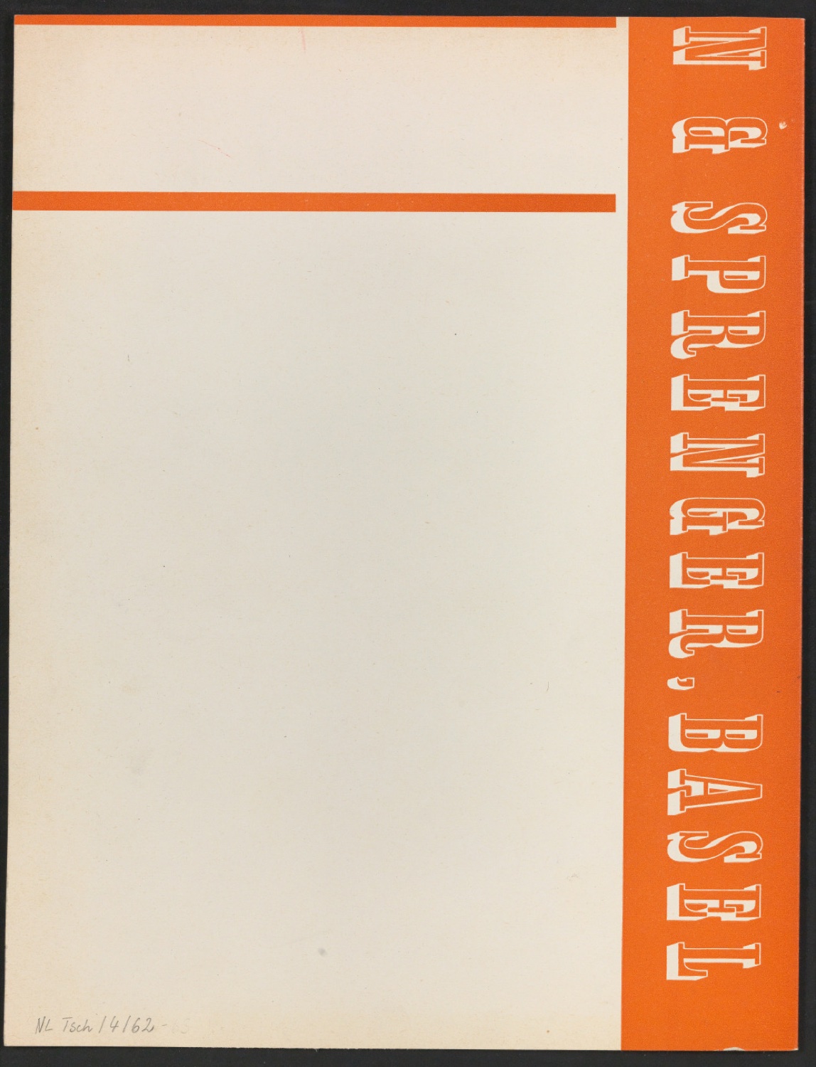 Mappe mit Klebeentwurf für einen Briefbogen von Franz Haniel AG — Blatt 12