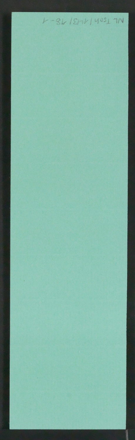 Notizen, Montierte Klischeevorlagen, Reproduktionsfotografien und Druckklischees zu Antiquaschriften — Blatt 8