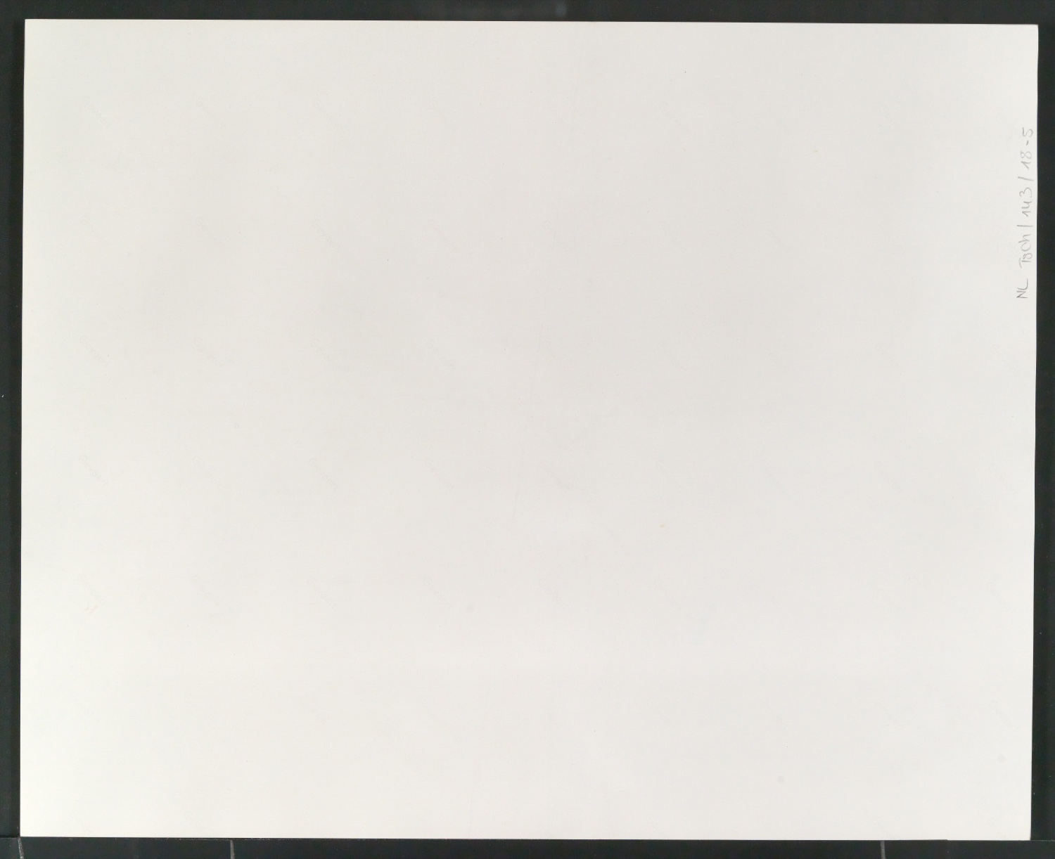 Notizen, Montierte Klischeevorlagen, Reproduktionsfotografien und Druckklischees zu Antiquaschriften — Blatt 12