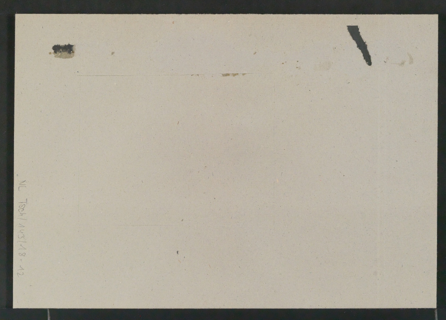 Notizen, Montierte Klischeevorlagen, Reproduktionsfotografien und Druckklischees zu Antiquaschriften — Blatt 26