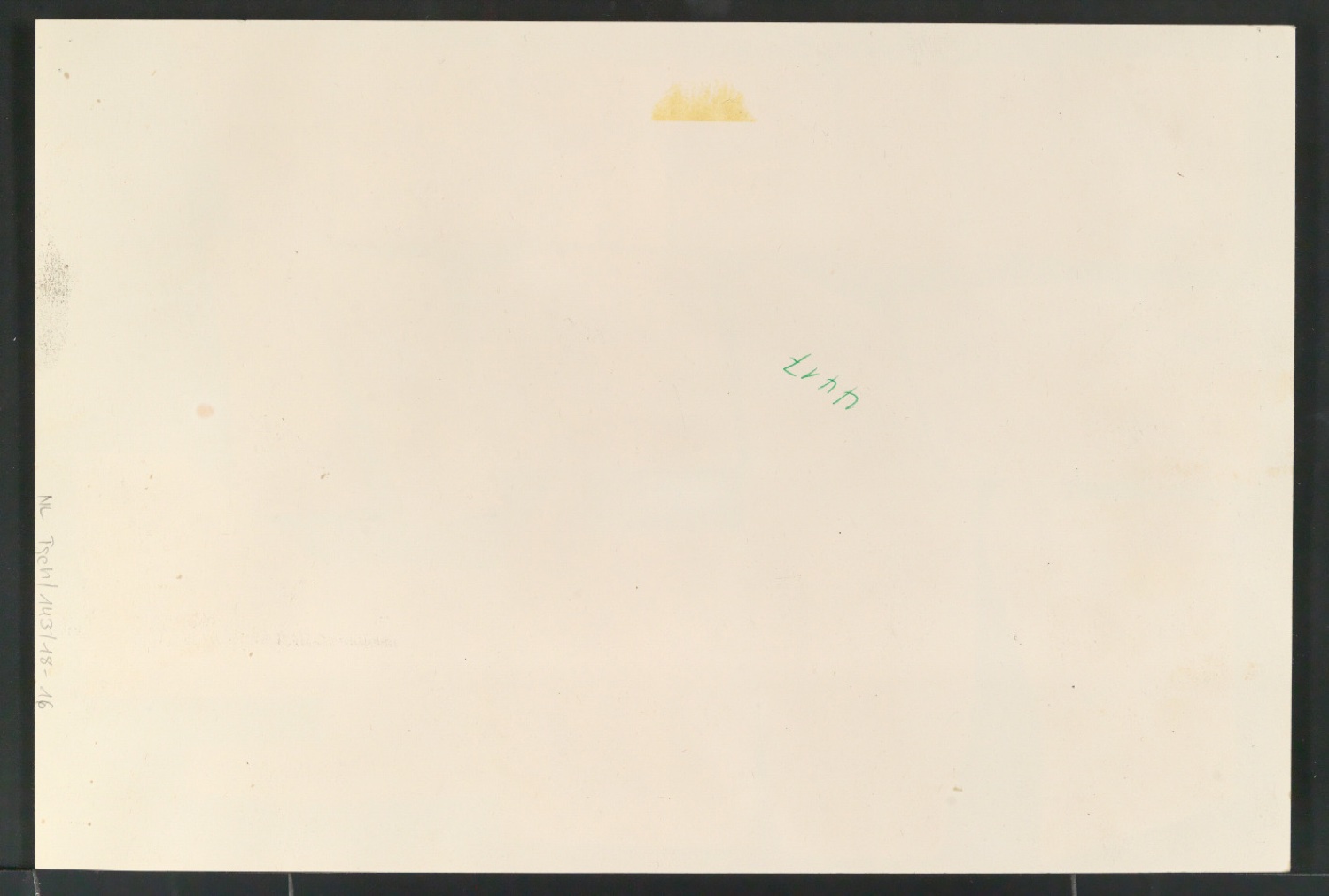 Notizen, Montierte Klischeevorlagen, Reproduktionsfotografien und Druckklischees zu Antiquaschriften — Blatt 34