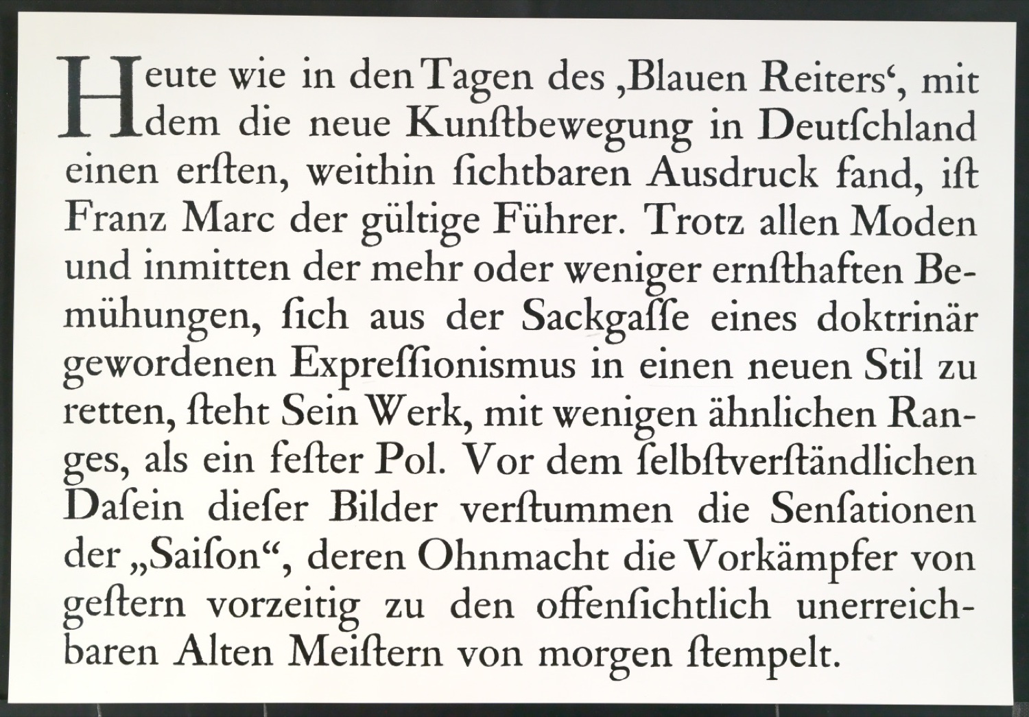 Montierte Klischeevorlage, Reproduktionsfotografien und Druckklischee zu Antiquaschriften — Blatt 9