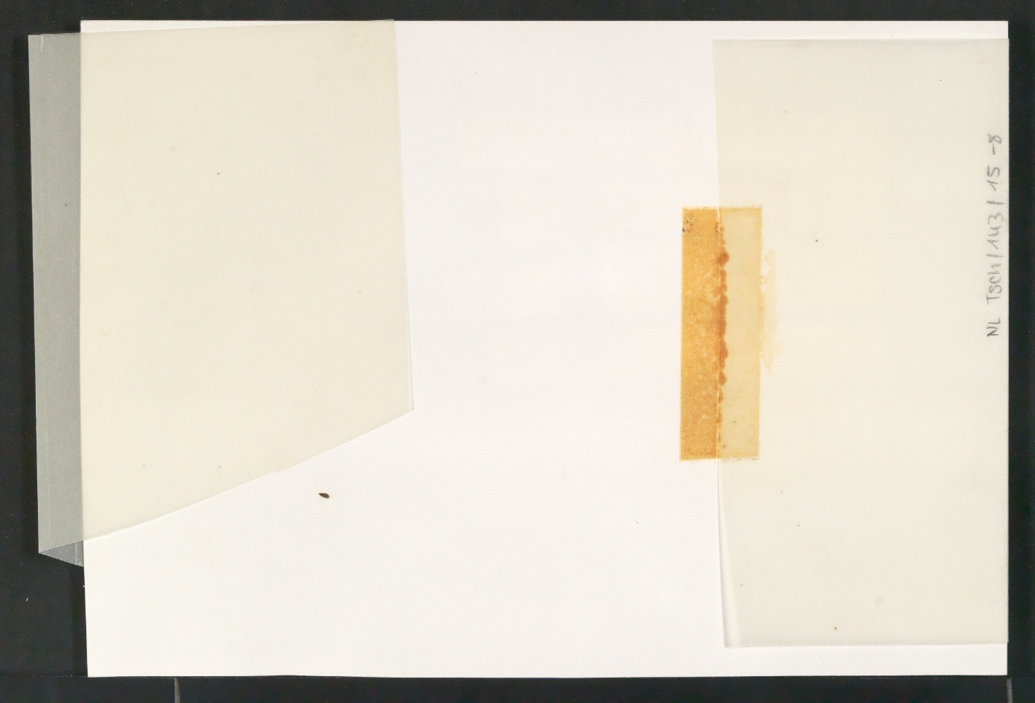 Montierte Klischeevorlage, Reproduktionsfotografien und Druckklischee zu Antiquaschriften — Blatt 18