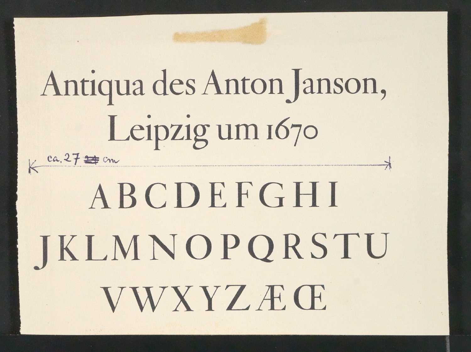 Mappe Zur Garamond — Blatt 49