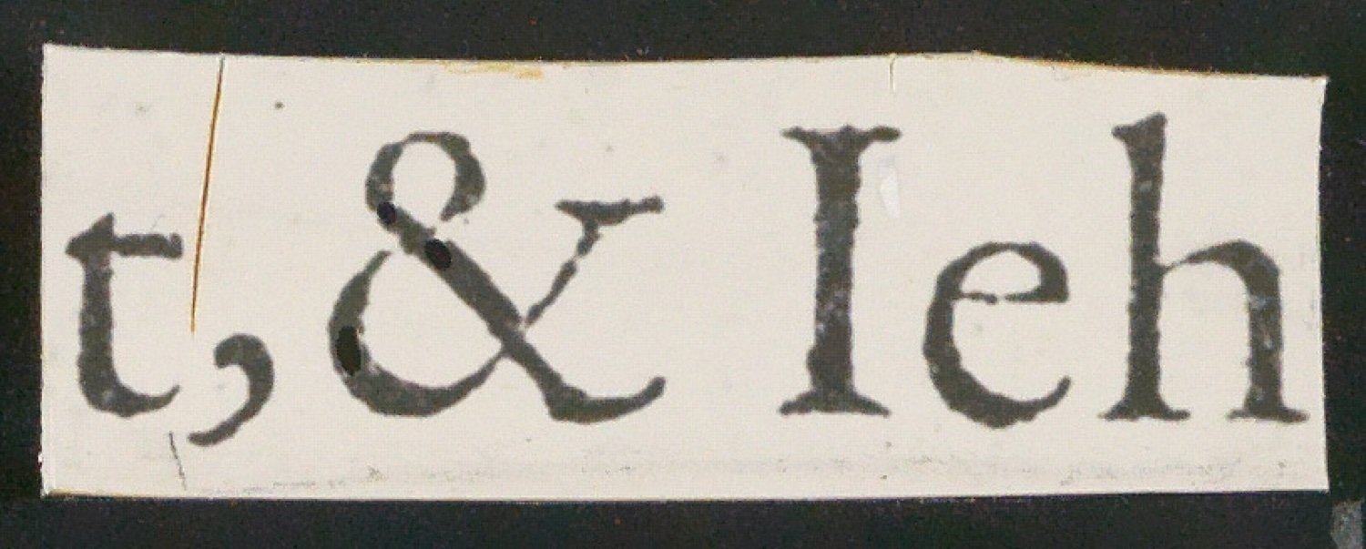 Mappe Zur Garamond — Blatt 73